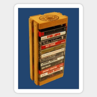 Napa Valley 80s Cassette Tapes: Version 2 Magnet